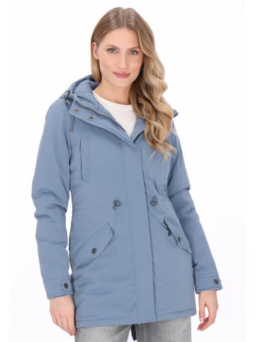 DreiMaster Women Parka in denim blue