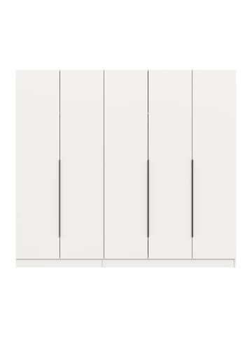 ebuy24 Kleiderschrank Kopenhagen Weiß 200 x 52 cm