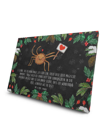 Mr. & Mrs. Panda Advents-Teekalender Spinne Agathe Motivation mi... in Kreidetafel