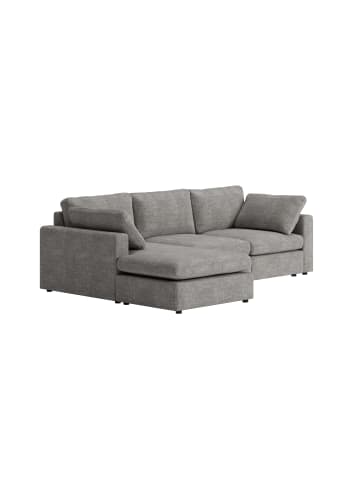 ebuy24 Chaiselongue-Sofa Lux Grau 296 x 182 cm