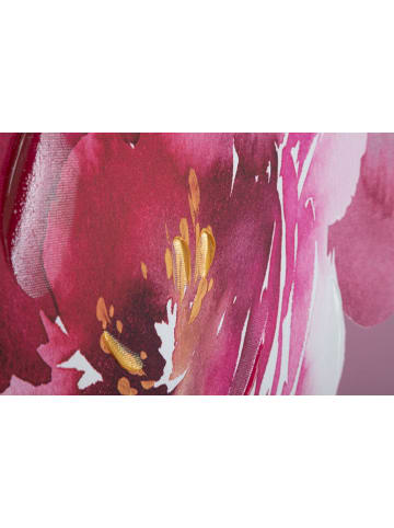 Mauro Ferretti Leinwanddruck mit lila Blumen, 80 x 3 x 120 cm