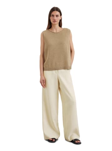 Marc O'Polo Ärmelloser Strickpullover regular in summer sand