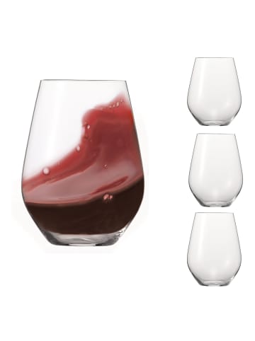 Spiegelau 4 er-Set Authentis Casual Becher in Transparent