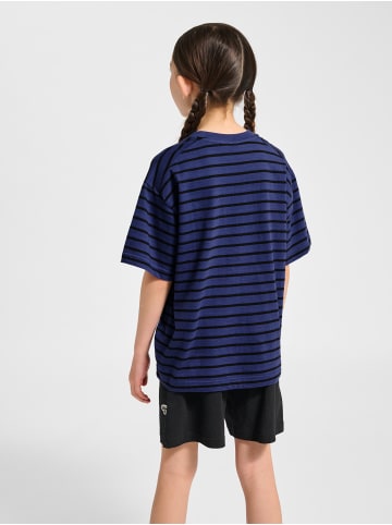 Hummel T-Shirt Hmljr Loose Kinder in DEEP COBALT