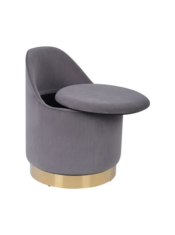Kayoom Hocker Drehhocker Viktor in grau