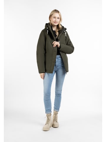 ICEBOUND Damen Winterjacke in Dunkeloliv