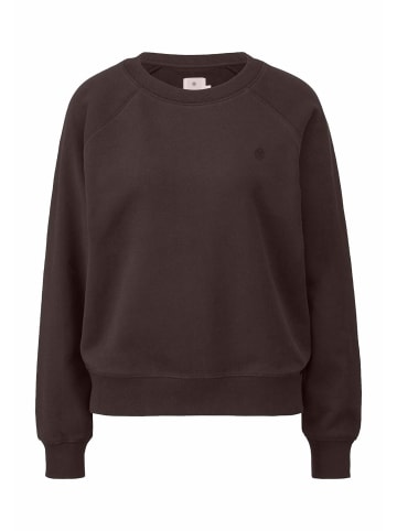 Hessnatur Hessnatur Sweatshirt Relaxed aus Bio-Baumwolle mit recycelter Baumwolle in espresso