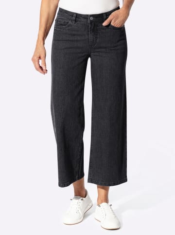 WITT WEIDEN Jeans-Culotte in black denim