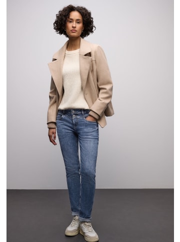 Street One Oberteil mit lässigem Schnitt in Medium Blue Washed