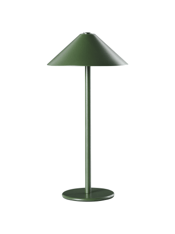 Beliani Tischlampe für den Außenbereich MODJO in Grün - (W) 18 x (H) 33 x (L) 18 cm
