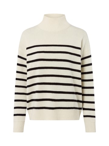 Marie Lund Pullover in ecru schwarz - 0002