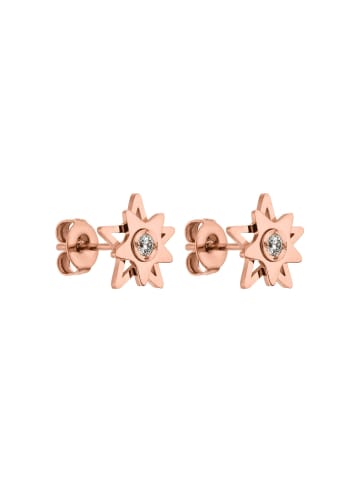 PURELEI Ohrringe Shining Star Rosegold