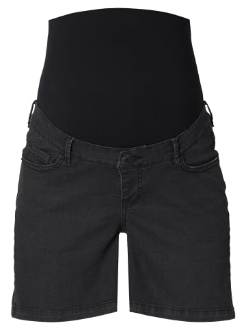 Noppies Umstandsshorts Jeans Jamie in Black Denim