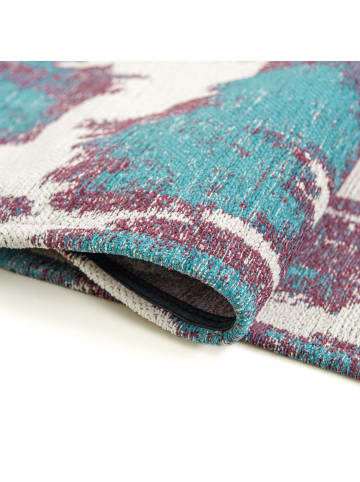lola & moi Teppich Blue Duck in Blau