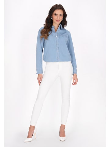 faina Women Shirt in blue