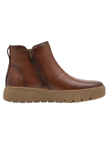 Tamaris WIDE FIT Chelsea Boot in COGNAC NAPPA