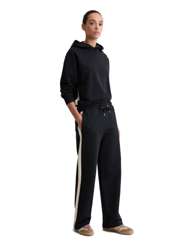 Marc O'Polo Logo-Kapuzensweatshirt relaxed in Deep Night Blue