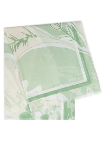 OPUS Webschal Aflume in lind ecru - 0001