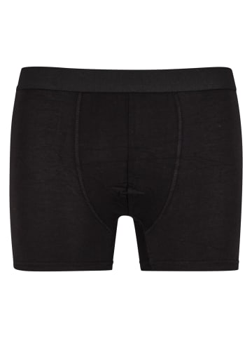 Urban Classics Boxershorts in black+black+white