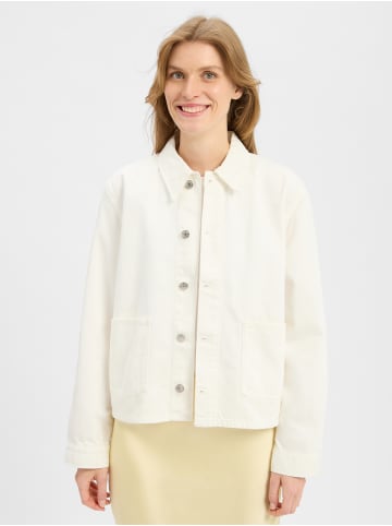 SAMSOE & SAMSOE Jeansjacke Sanadina in weiß
