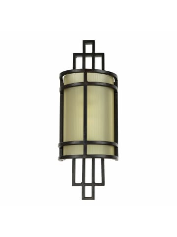 Licht-Erlebnisse Wandlampe in Bronze Antik Creme