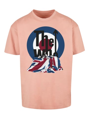F4NT4STIC Heavy Oversize T-Shirt The Who Flag Blanket in amber