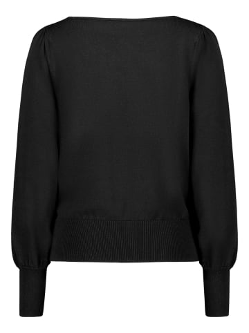 Zero Feinstrickpullover langarm in Black Beauty