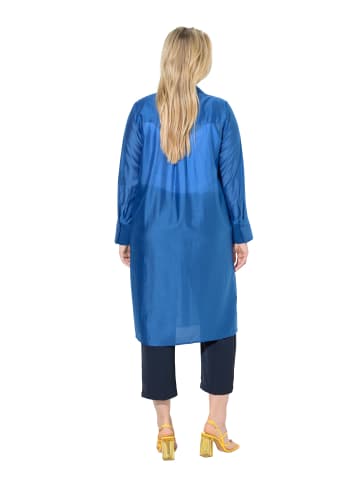 Ulla Popken Longtunika in azurblau
