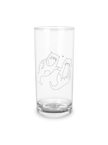 Mr. & Mrs. Panda Tumbler Otter Hände halten ohne Spruch in Transparent