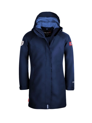 Trollkids Regenjacke "Mjosa" in Marineblau/Dunkelblau