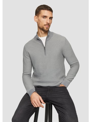 s.Oliver Strickpullover langarm in Grau