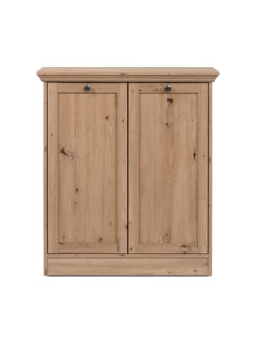 CALICOSY Sideboard TIMBER in Eiche - (W) 80 x (H) 90 x (L) 35 cm