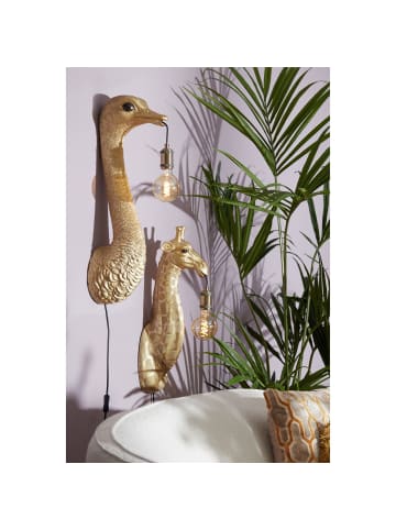 Light & Living Wandleuchte Giraffe - Gold - 20,5x19x61cm