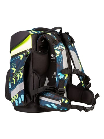 SCHOOL-MOOD Champion Maxx Pro Mila Schulranzen-Set 7-teilig in Rennwagen