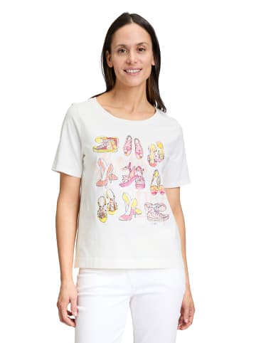 Betty Barclay Basic Shirt mit Placement in Patch Cream/Rosé
