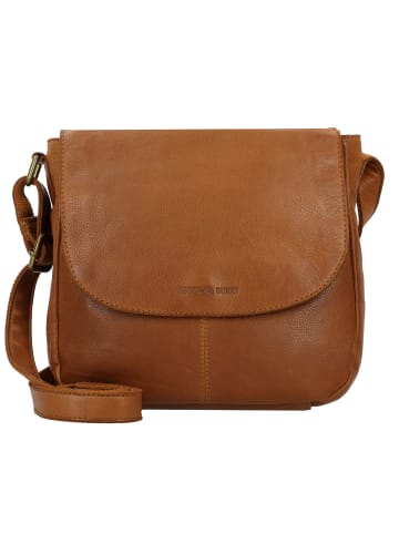 Greenburry Colombiana Umhängetasche Leder 25 cm nougat
