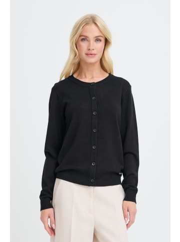 Oxmo Strickjacke OXAIDA CARDIGAN in Schwarz