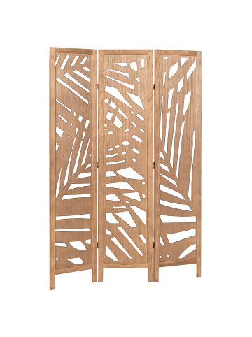 Beliani Paravent VERNAGO in Braun - (W) 122 x (H) 170 x (L) 2 cm