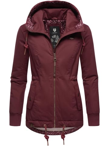 ragwear Winterjacke YM-Danka in Wine Red22