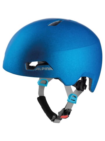 Alpina bicycle Kinder- Jugend Helm Hackney in Blau