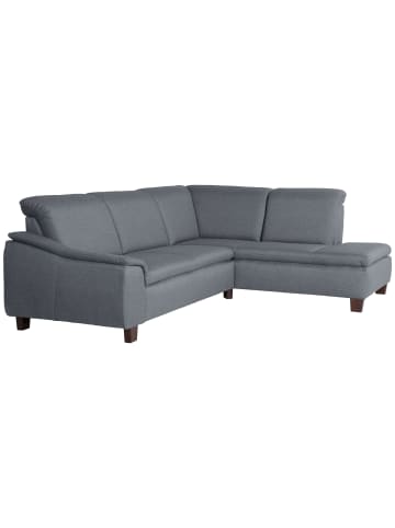 58 aufm Kessel ECKSOFA mit Ottomane rechts Kaylil Flachgewebe denim