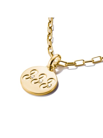 Thomas Sabo Charm-Anhänger in gold, weiß