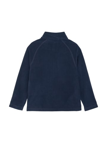 Color Kids Strickfleece-Pullover COFleece Pulli - 5971  Klassische Fleecetroyer mit Reißverschluss in Blau