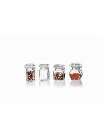 Ritzenhoff & Breker 12er Set Vorratsgläser Spicy 60 ml in transparent