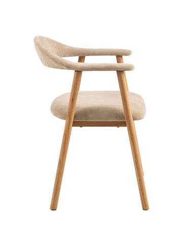 ebuy24 Esszimmerstuhl Addi Beige 2er Set