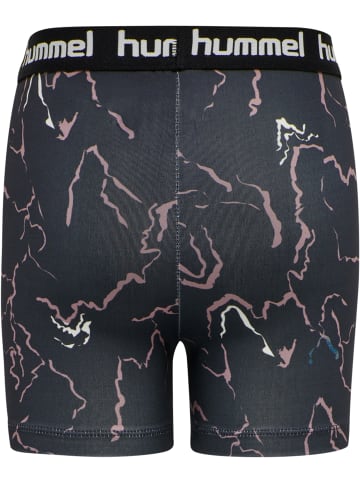 Hummel Tight Kurze Hose Hmlmimmi Mädchen in CAVIAR/TWILIGHT MAUVE