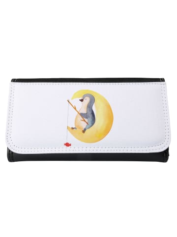 Mr. & Mrs. Panda Damen Portemonnaie Pinguin Mond ohne Spruch in Weiß