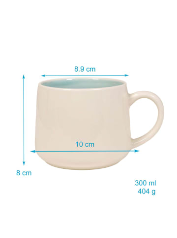 Intirilife Kaffeetasse 3D Teetasse Becher 300ml in Igel