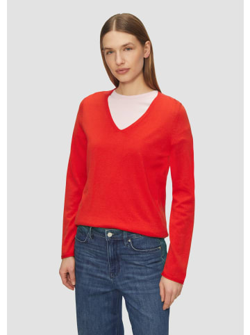 s.Oliver Strickpullover langarm in Rot