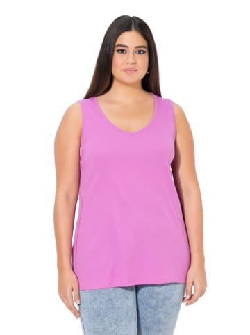 Ulla Popken Shirt in kühles pink